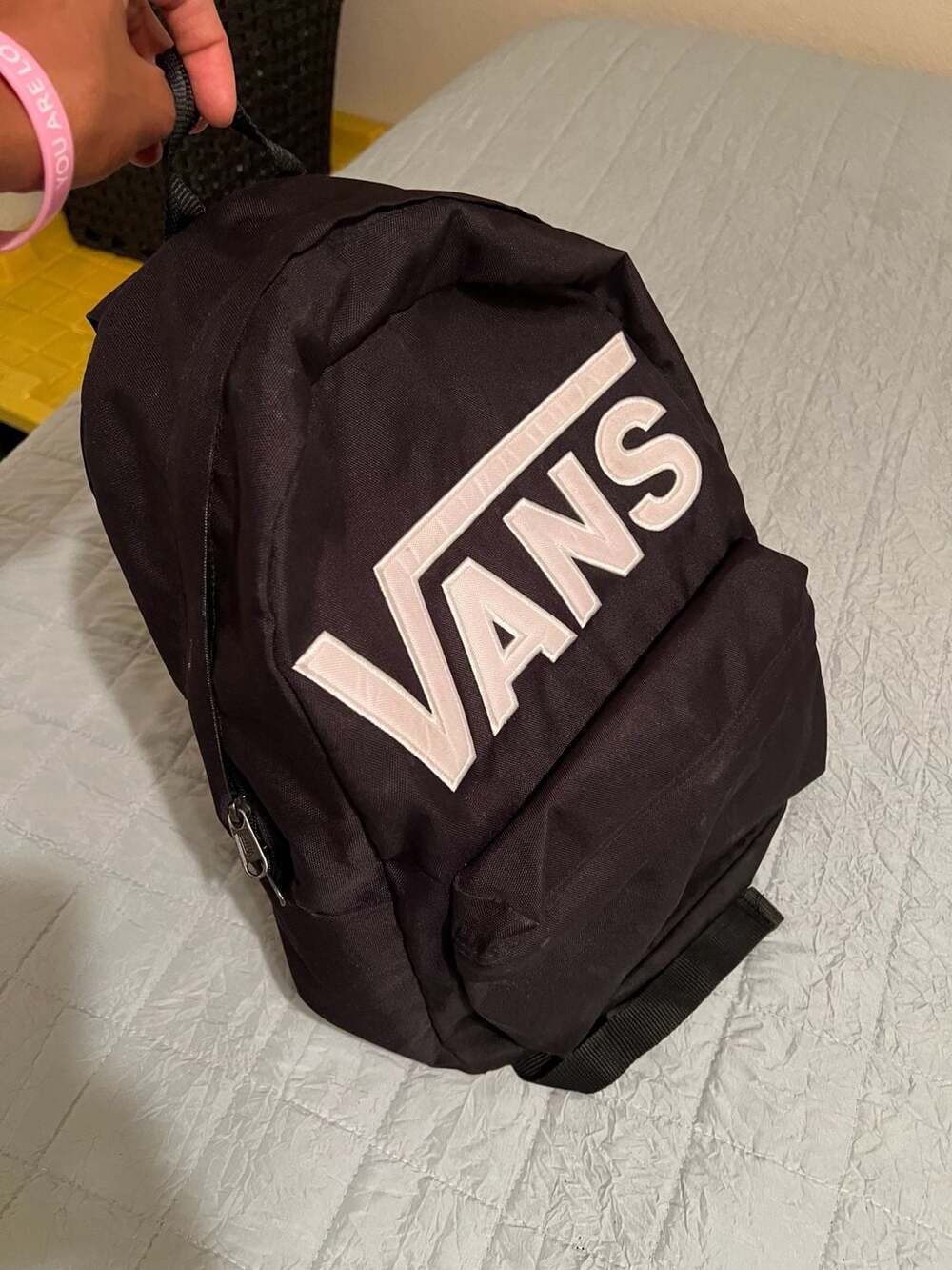 Vans OTW Old Skool Drop V Backpack Black White Superbreak School Book bag 193391 - Picture 3 of 3
